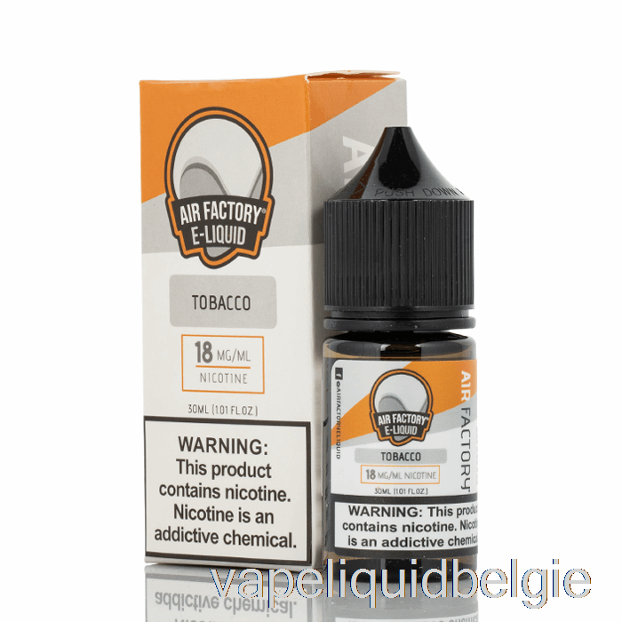 Vape Vloeibare Tabak - Luchtfabriekszouten E-liquids - 30 Ml 18 Mg